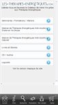 Mobile Screenshot of les-therapies-energetiques.com